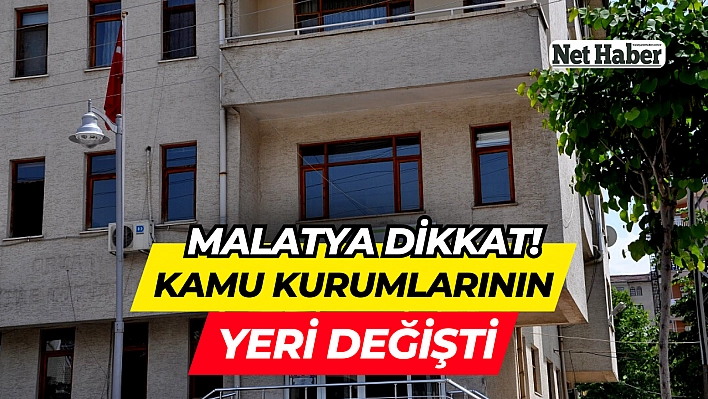 Malatya dikkat! Battalgazi'deki o kurumlar Yeşilyurt kırsalına taşındı