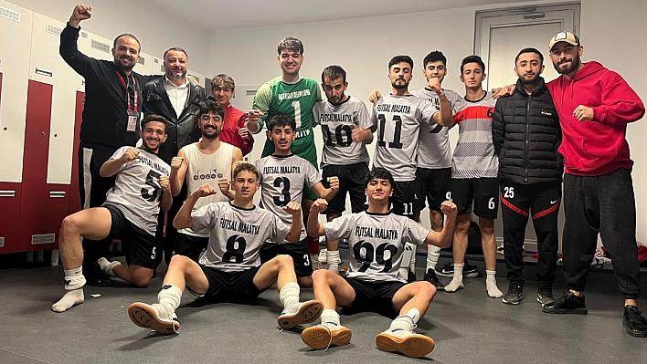 Malatya Futsal Takımı Avrupa Yolunda