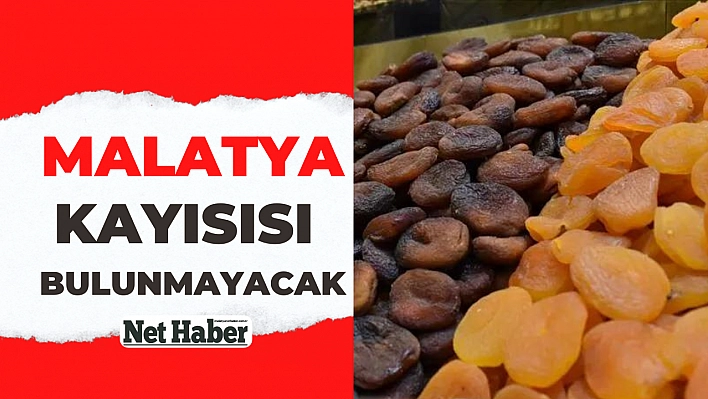 Malatya kayısısı bulunmayacak