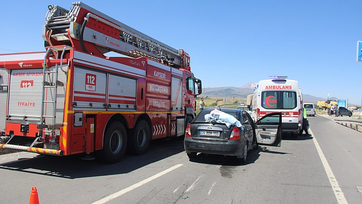 Malatya Kayseri Yolunda Kaza