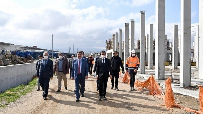 Malatya Kuru Kayısı Lisanslı Depoculuk ve Borsası Projesi yılsonunda tamamlanacak