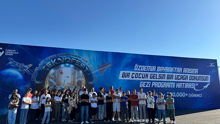 Malatyalı öğrenciler TEKNOFEST'te