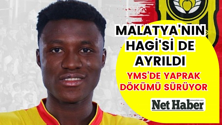 Malatya'nın Hagi'si de ayrıldı