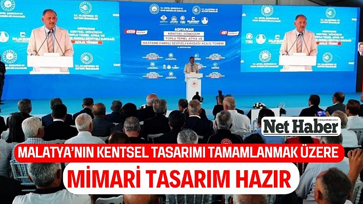 Malatya'nın mimari tasarımı hazır