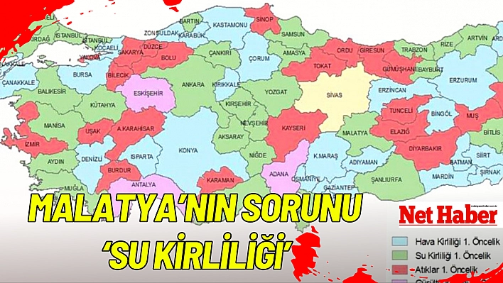 Malatya'nın sorunu 'Su kirliliği' 