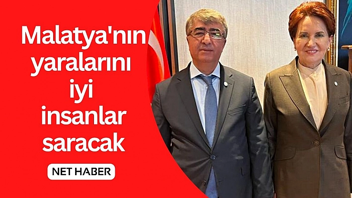 Malatya'nın yaralarını iyi insanlar saracak