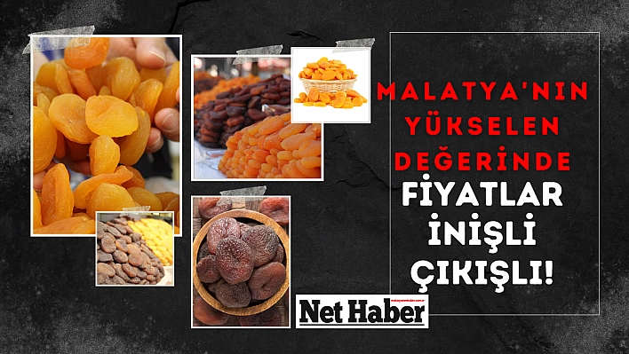 Malatya'nın yükselen değerinde fiyatlar inişli çıkışlı!