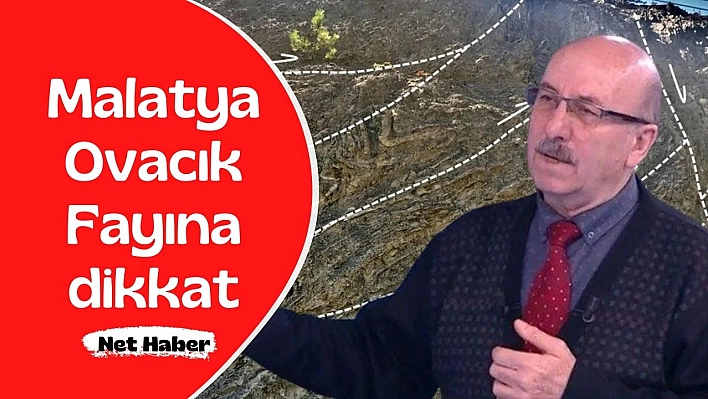 Malatya-Ovacık Fayına dikkat