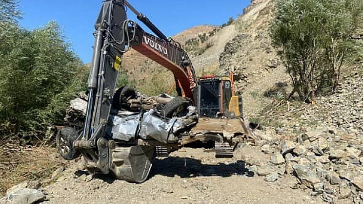 Malatya-Sincik yolunda feci kaza: 1 yaralı