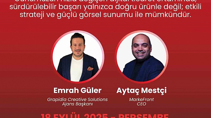 TSO'dan girişimcilere dijital rehber: Malatya'da E-Ticaret ve Yapay Zekâ konuşulacak!