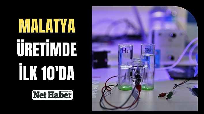 Malatya üretimde ilk 10' da