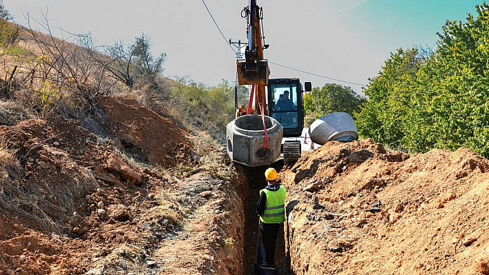 Malatya'ya 7 bin 400 Metre Altyapı Yatırımı