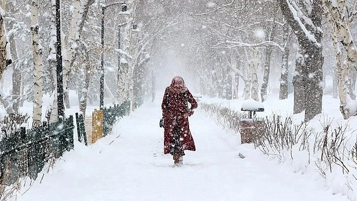 Malatya'ya kuvvetli kar yağışı uyarısı yapıldı