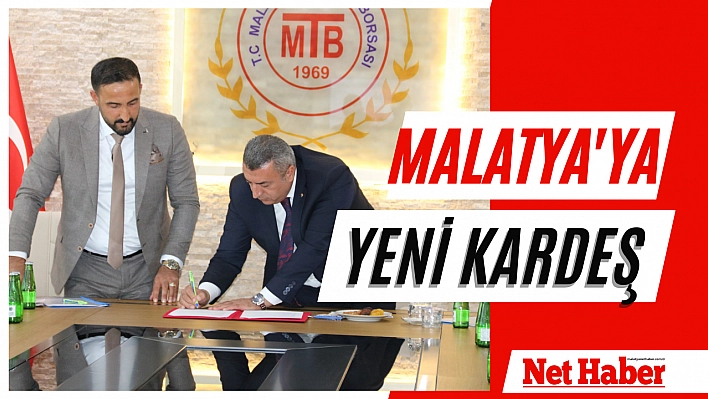 Malatya'ya yeni kardeş