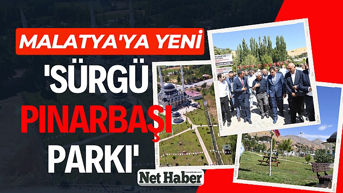 Malatya'ya yeni park