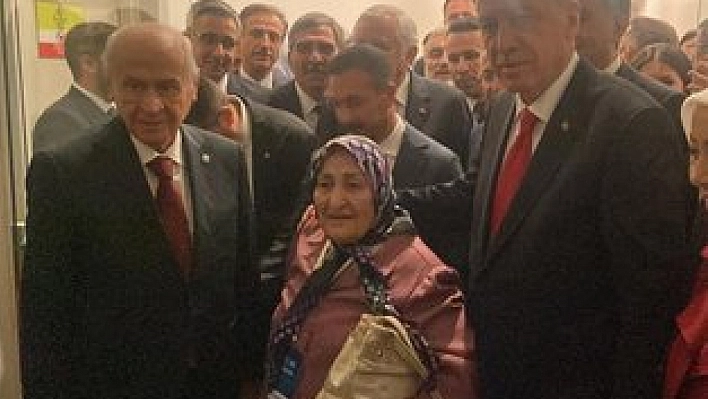 Malatyalı Fatma Nine'nin Erdoğan sevgisi