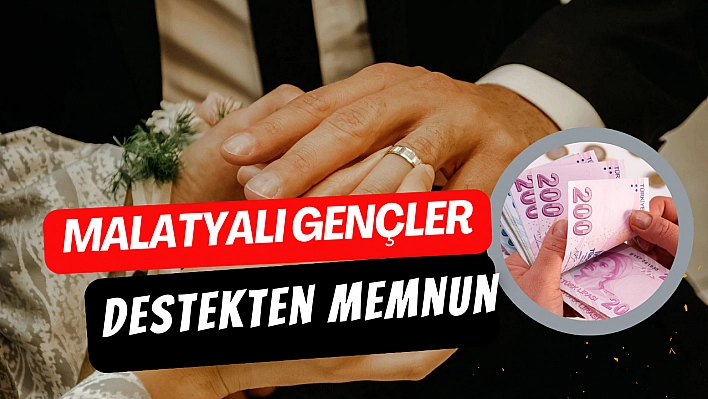 Malatyalı gençler destekten memnun