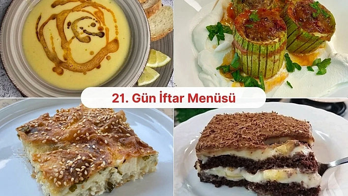 Malatyalı hanımlar için 21. gün iftar menüsü hazır!