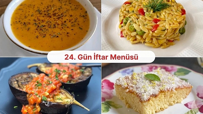 Malatyalı hanımlar için 24. gün iftar menüsü hazır!