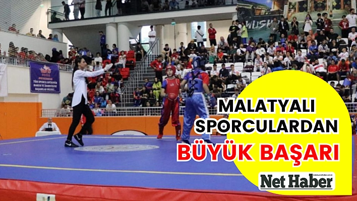 Malatyalı sporculardan büyük başarı 