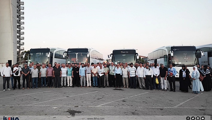 Malatyalılar, 'Gazze'ye İnsani Koridor' yürüyüşüne katılmak için yola çıktı