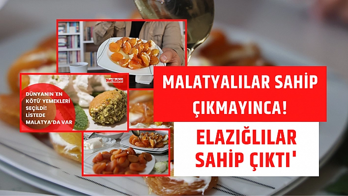 Malatyalılar sahip çıkmayınca! Elazığlılar sahip çıktı