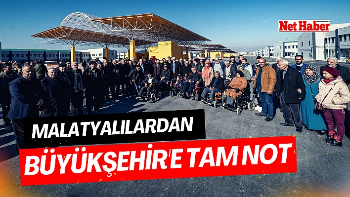 Malatyalılardan Büyükşehir'e tam not