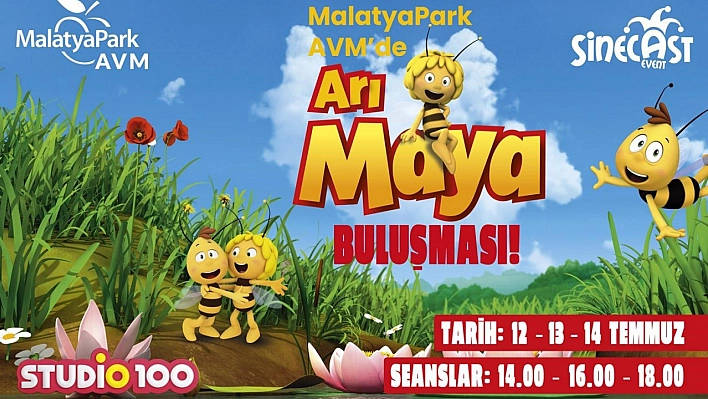 Arı Maya Malatya'ya Geliyor! Yaz Tatilinde Eğlence Garanti!