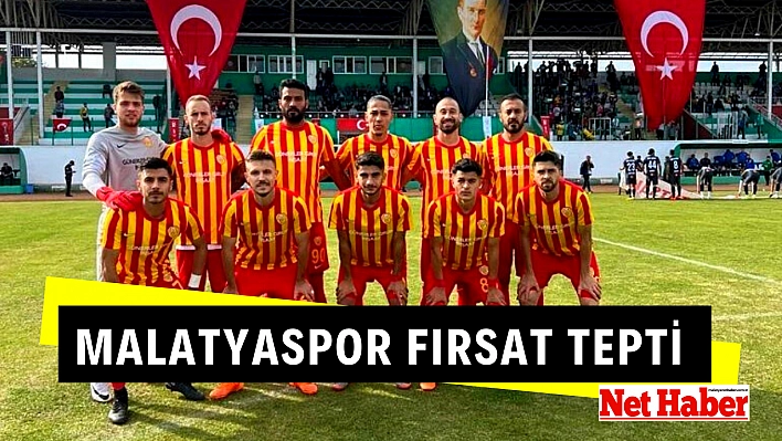 Malatyaspor fırsat tepti