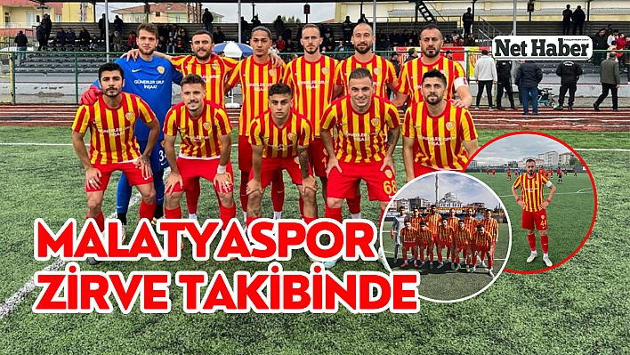 Malatyaspor zirve takibinde