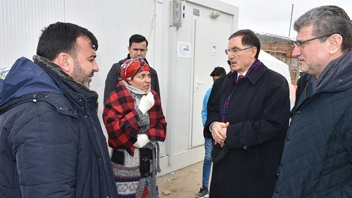 Malkoç deprem bölgesinde