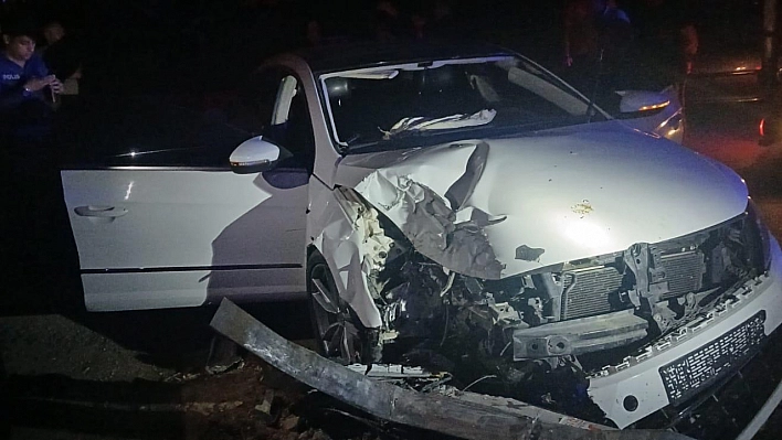 Mardin'de trafik kazası: 1 yaralı