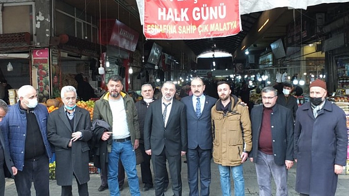 Marketlere inat halk günü