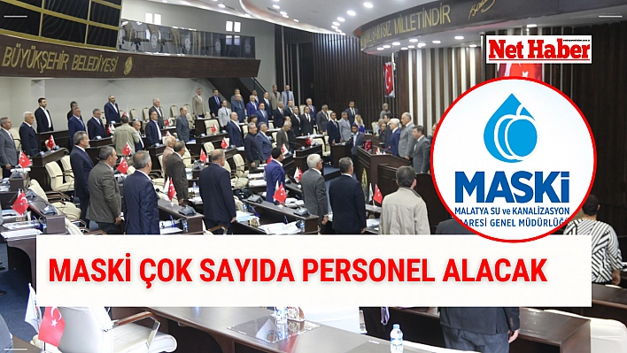 MASKİ çok sayıda personel alacak