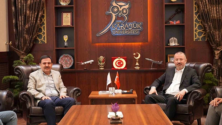 Rektör Kırışık'a ziyaret