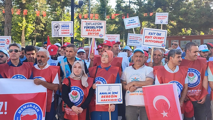 Memurlar iş bırakıyor!