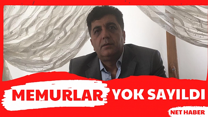 Memurlar yok sayıldı