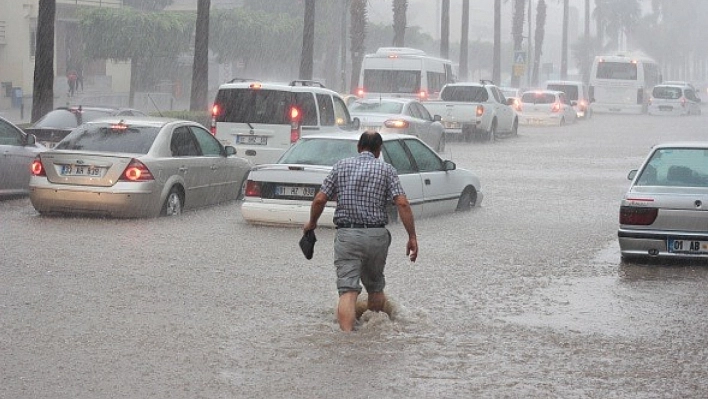 Meteoroloji Adana'yı uyardı! Dikkatli olunmalı