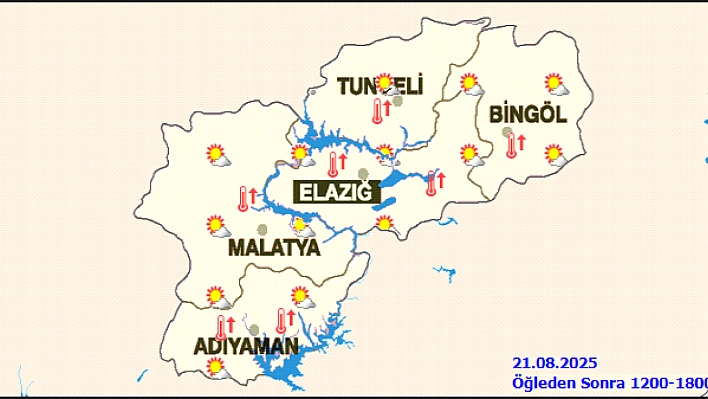 Meteoroloji'den uyarı: Sıcaklıklar bazı ilçelerde 37 dereceyi bulacak