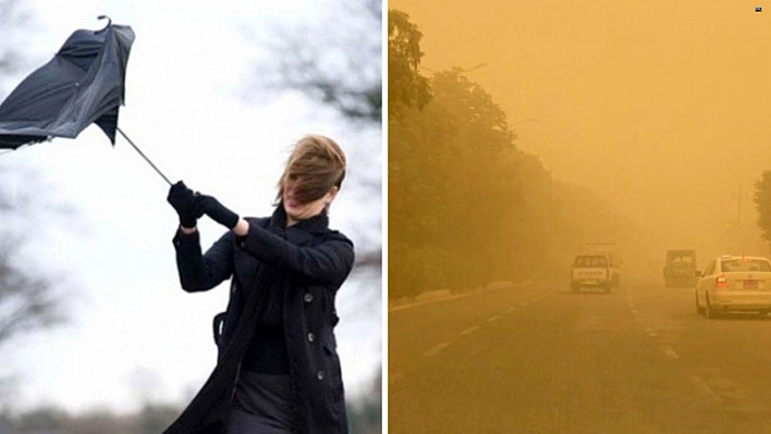 Meteoroloji uyardı: Malatya'da sağanak, rüzgar ve toz tehlikesi! Toz taşınımı da bekleniyor!