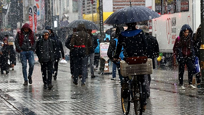 Meteorolojiden Malatya'ya kar ve fırtına uyarısı