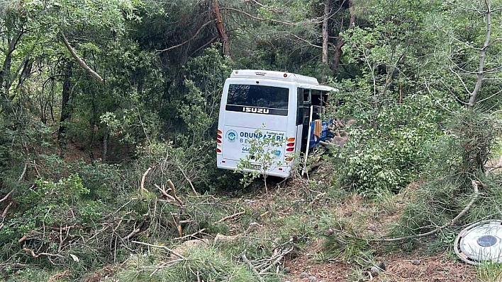 Mihalgazi-Eskişehir yolunda kaza: 28 yaralı