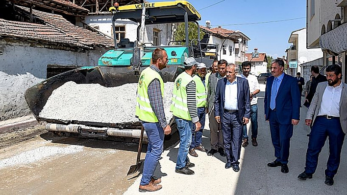 Altyapı tamamen yenilendi 