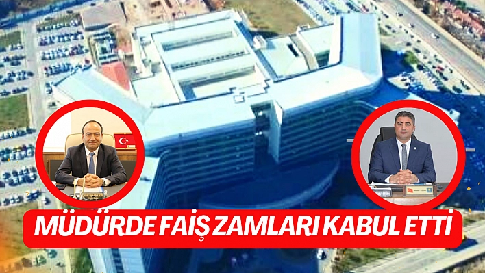 Müdürde faiş zamları kabul etti