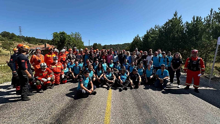 Muğla'da gerçeği aratmayan deprem tatbikatı