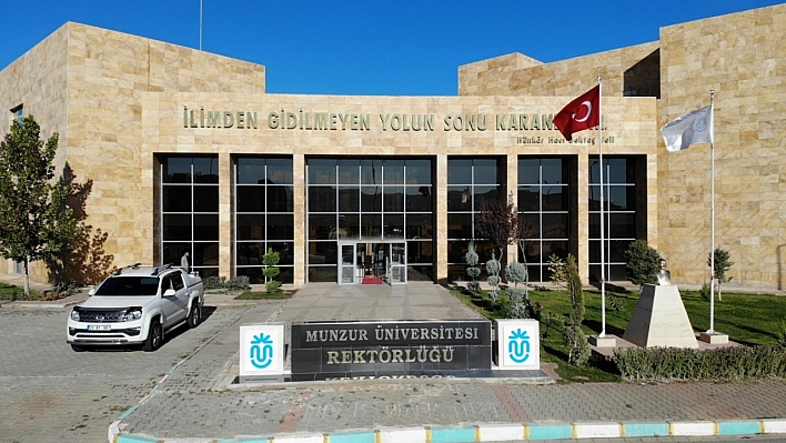 Munzur Üniversitesi'den  İsrail'e çağrı