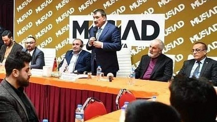 MÜSİAD'ın konuğu  Gürkan oldu