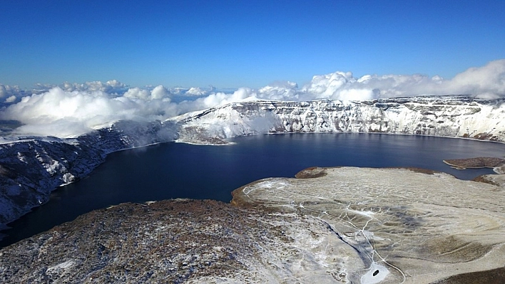 Nemrut'ta kış güzelliği