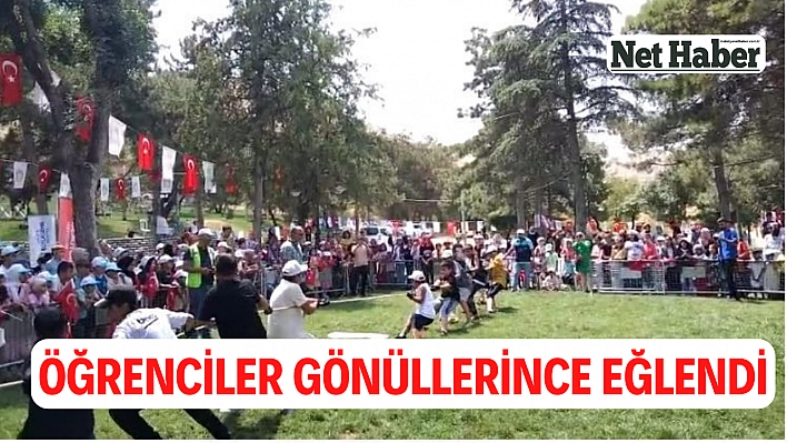 Öğrenciler gönüllerince eğlendi