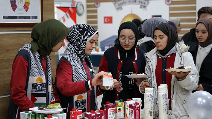 Öğrencilerden Gazze'ye yardım!